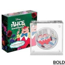 2021 Niue Alice In Wonderland: Tweedledee Tweedledum 1 oz Silver Proof