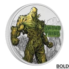 2021 Niue Justice League 50th Anniversary Swamp Thing 1 oz Silver Proof