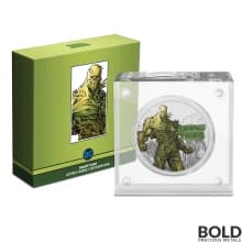 2021 Niue Justice League 50th Anniversary Swamp Thing 1 oz Silver Proof