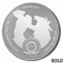 2021 Niue Godzilla Vs King Kong: Godzilla 1 oz Silver BU