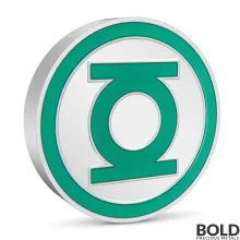 2021 Niue Green Lantern Emblem 1 oz Silver Proof