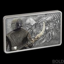 2021 Niue Star Wars Knights of Ren 1 oz Silver Antiqued