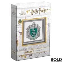 2021 Niue Harry Potter Slytherin Crest 1 oz Silver Proof