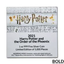 2021 Niue Harry Potter Poster Order of Phoenix 1 oz Silver Proof
