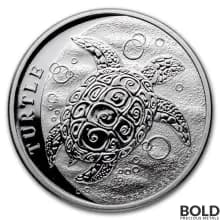 2021 Niue Hawksbill Turtle 1 oz Silver BU