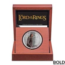 2021 Niue Lord Of The Rings Aragorn 1 oz Silver Proof