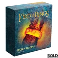 2021 Niue Lord Of The Rings Frodo Baggins 1 oz Silver Proof