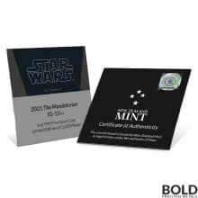 2021 Niue Star Wars Mandalorian: IG-11 Droid 1 oz Silver Proof