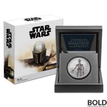 2021 Niue Star Wars Mandalorian: IG-11 Droid 1 oz Silver Proof