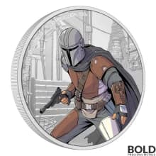 2021 Niue Star Wars The Mandalorian 1 oz Silver Proof
