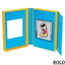 2021 Niue Disney Mickey Mouse Shaped 1 oz Silver Proof