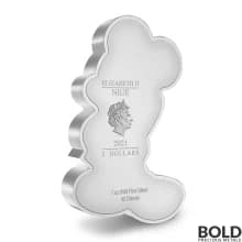 2021 Niue Disney Mickey Mouse Shaped 1 oz Silver Proof