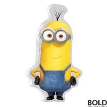 2021 Niue Minion Shape Kevin 1 oz Silver Colored Proof