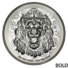 2021 Niue Roaring Lion 1 oz Silver BU