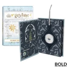 2021 Niue Harry Potter Season's Greetings 1 oz Silver Proof