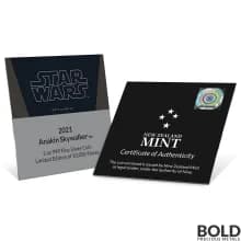2021 Niue Star Wars Classics Anakin Skywalker 1 oz Silver Limited
