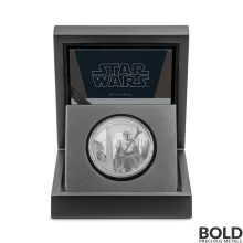2021 Niue Mandalorian Classic: Mando 1 oz Silver Proof