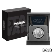2021 Niue Mandalorian Classic: Mando 1 oz Silver Proof