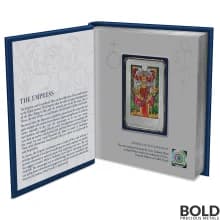 2021 Niue Tarot Cards - The Empress 1 oz Silver Proof Colored