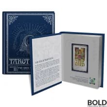 2021 Niue Tarot Cards - High Priestess 1 oz Silver Proof Colored