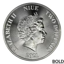 2021 Niue Tree of Life 1 oz Silver BU