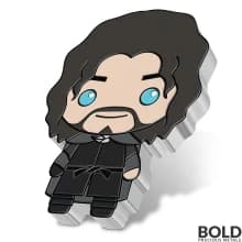 2021 Niue Chibi Collection LOTR Aragorn 1 oz Silver Proof