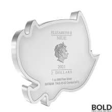 2021 Niue Chibi Collection Batman Flying 1 oz Silver Proof