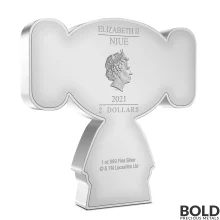 2021 Niue Chibi Collection Princess Leia 1 oz Silver Proof