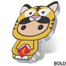 2022 Niue Chibi Lunar Year of the Tiger 1 oz Silver Proof