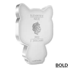 2022 Niue Chibi Lunar Year of the Tiger 1 oz Silver Proof