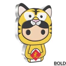 2022 Niue Chibi Lunar Year of the Tiger 1 oz Silver Proof