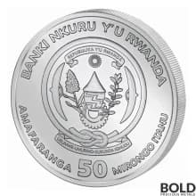 2021 Rwanda Nautical Ounce Sedov 1 oz Silver Proof