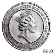2022 Silver 1/10 oz St. Helena Spade Guinea BU