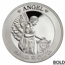 2021 St Helena Napoleon Angel 1 oz Silver Proof