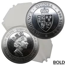 2019 Silver St. Helena Spade Guinea - 1 oz
