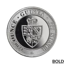2020 St. Helena Spade Guinea 1/10 oz Silver BU