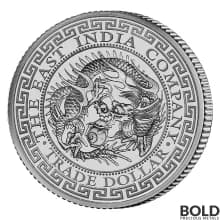 2020 Silver St. Helena Japanese Trade Dollar BU - 1 oz