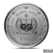 2023 1 oz Samoa Mermaid Mother & Daughter Silver Coin (BU)