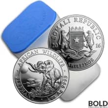 2016 Silver Somalia Elephant - 1 oz