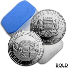2020 Silver Somalia Elephant - 1 oz