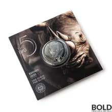 2020 Silver South Africa Big Five Rhino BU - 1 oz