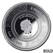 2020 1 oz Tokelau Vivat Humanitas Silver Coin (Prooflike)