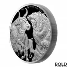 2022 Silver 1 Kilo Tokelau Bull & Bear