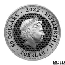 2022 Silver 1 Kilo Tokelau Bull & Bear
