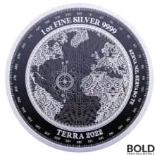 2022 Silver Tokelau Terra 1 oz Prooflike