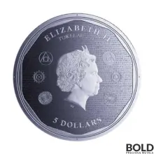 2022 Silver Tokelau Vivat Humanitas 1 oz BU