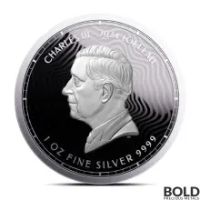2024 1 oz Tokelau Chronos Silver Coin (Prooflike)