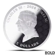 2024 1 oz Tokelau Equilibrium Silver Coin (Proof-like)