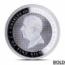 2024 1 oz Tokelau Terra Silver Coin (Prooflike)