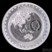 2022 Silver Tokelau Terra 1 oz BU